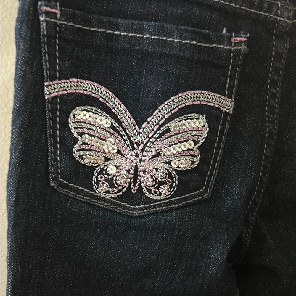 Levi's Blue Skinny Leg Denim Jeans - Picture 4 of 10